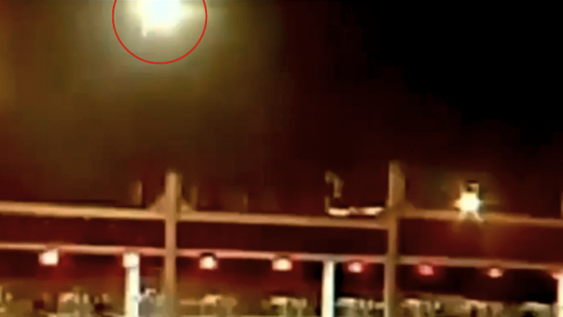 Meteor Fireball Over China Caught On Surveillance Cam